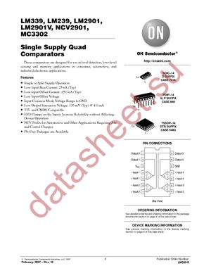 LM339NG datasheet  